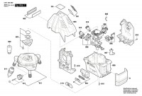 Bosch 3 601 K63 E00 Gll 3-15 X Laser Level / Eu Spare Parts